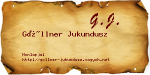 Göllner Jukundusz névjegykártya